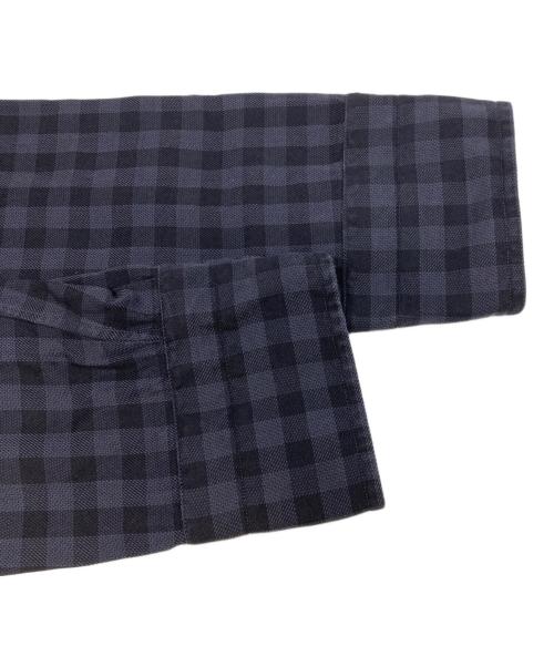 TOM FORD（トムフォード）TOM FORD (トムフォード) チェックドレスシャツ ネイビー サイズ:5の古着・服飾アイテム