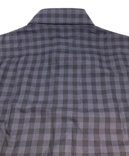 TOM FORD（トムフォード）TOM FORD (トムフォード) チェックドレスシャツ ネイビー サイズ:5の古着・服飾アイテム