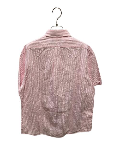 POLO RALPH LAUREN（ポロ・ラルフローレン）POLO RALPH LAUREN (ポロ・ラルフローレン) SEERSUCKER ボタンダウンシャツ ピンク サイズ:Ｌの古着・服飾アイテム