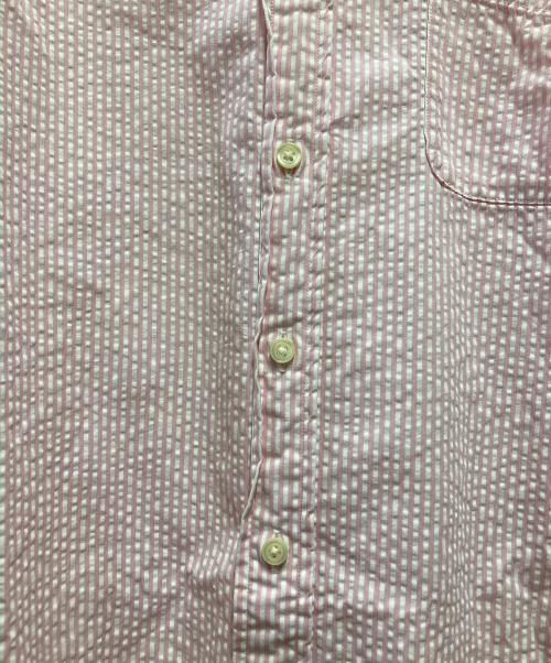 POLO RALPH LAUREN（ポロ・ラルフローレン）POLO RALPH LAUREN (ポロ・ラルフローレン) SEERSUCKER ボタンダウンシャツ ピンク サイズ:Ｌの古着・服飾アイテム