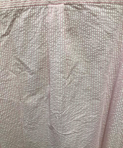 POLO RALPH LAUREN（ポロ・ラルフローレン）POLO RALPH LAUREN (ポロ・ラルフローレン) SEERSUCKER ボタンダウンシャツ ピンク サイズ:Ｌの古着・服飾アイテム