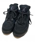 NIKEナイキ）の古着「AIR JORDAN 4 BLACK CAT」｜ブラック