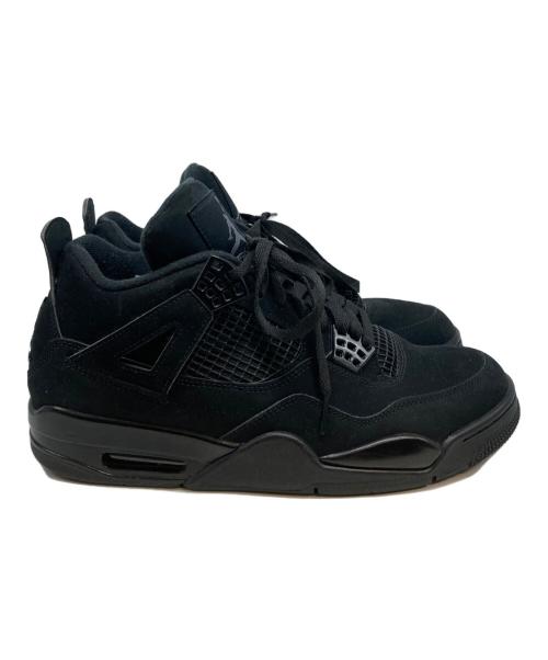 NIKE（ナイキ）NIKE (ナイキ) AIR JORDAN 4 BLACK CAT ブラック サイズ:27.5㎝の古着・服飾アイテム