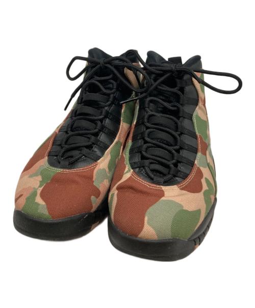 NIKE（ナイキ）NIKE (ナイキ) Air Jordan 10 Retro グリーン サイズ:27.5㎝の古着・服飾アイテム