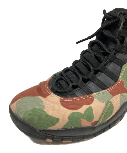 NIKE（ナイキ）NIKE (ナイキ) Air Jordan 10 Retro グリーン サイズ:27.5㎝の古着・服飾アイテム