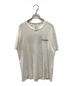 LUCKY STRIKEラッキーストライク）の古着「Tシャツ」｜ホワイト
