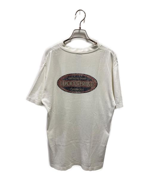 LUCKY STRIKE（ラッキーストライク）LUCKY STRIKE (ラッキーストライク) Tシャツ ホワイト サイズ:Ｍの古着・服飾アイテム