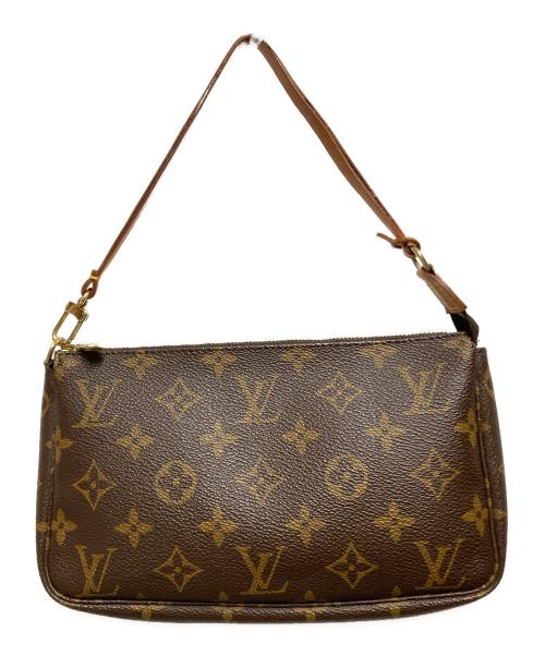 LOUIS VUITTON（ルイ ヴィトン）LOUIS VUITTON (ルイ ヴィトン) ポシェット・アクセソワール ショルダーポーチ ブラウンの古着・服飾アイテム
