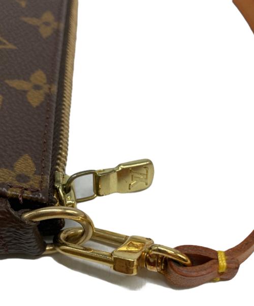 LOUIS VUITTON（ルイ ヴィトン）LOUIS VUITTON (ルイ ヴィトン) ポシェット・アクセソワール ショルダーポーチ ブラウンの古着・服飾アイテム