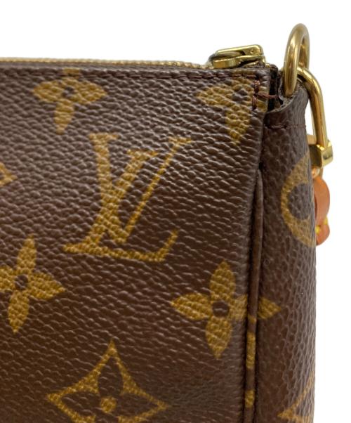 LOUIS VUITTON（ルイ ヴィトン）LOUIS VUITTON (ルイ ヴィトン) ポシェット・アクセソワール ショルダーポーチ ブラウンの古着・服飾アイテム