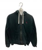 POLO RALPH LAURENポロ・ラルフローレン）の古着「90’Ｓジップパーカー」｜ブラック