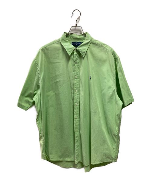 RALPH LAUREN（ラルフローレン）RALPH LAUREN (ラルフローレン) BLAKE 半袖シャツ グリーン サイズ:XXLの古着・服飾アイテム