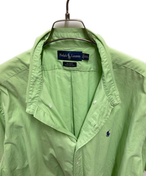 RALPH LAUREN（ラルフローレン）RALPH LAUREN (ラルフローレン) BLAKE 半袖シャツ グリーン サイズ:XXLの古着・服飾アイテム