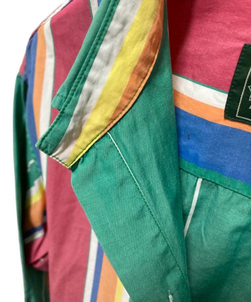 RALPH LAUREN COUNTRY（ラルフローレンカントリー）RALPH LAUREN COUNTRY (ラルフローレンカントリー) ストライプシャツ マルチカラー サイズ:9の古着・服飾アイテム