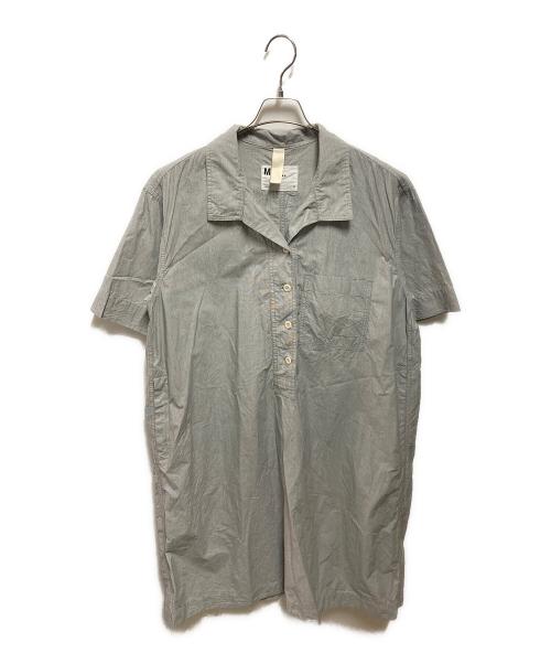 MHL（エムエイチエル）MHL (エムエイチエル) LIGHT WASHED COTTON POPLIN グレー サイズ:2の古着・服飾アイテム