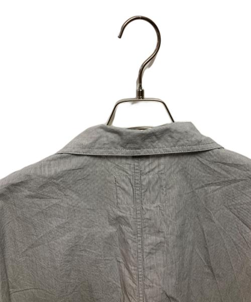 MHL（エムエイチエル）MHL (エムエイチエル) LIGHT WASHED COTTON POPLIN グレー サイズ:2の古着・服飾アイテム