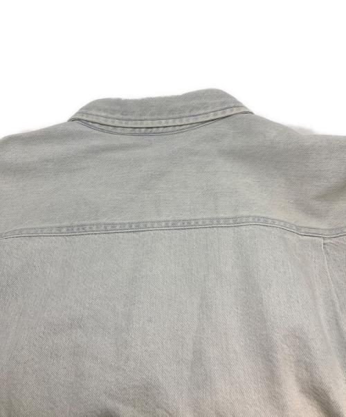 SUPREME（シュプリーム）SUPREME (シュプリーム) Quilted Lined Denim Snap Shirt インディゴ サイズ:Ｍの古着・服飾アイテム