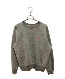 HUMAN MADE（ヒューマンメイド）の古着「CLASSIC SWEATSHIRT ロゴスウェット」｜グレー