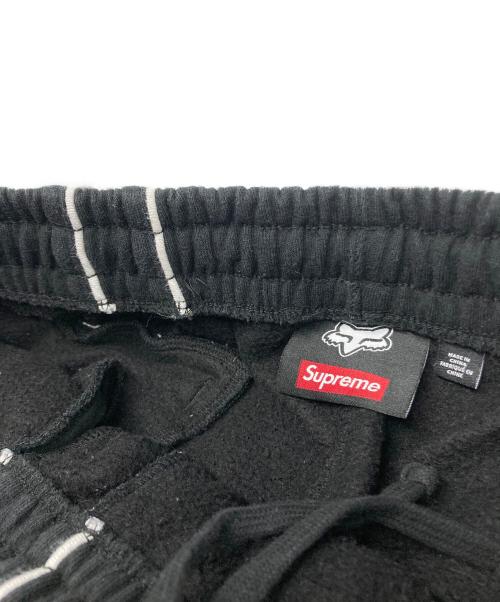 SUPREME（シュプリーム）SUPREME (シュプリーム) FOX RACING (フォックスレーシング) Sweatpant 25FW ブラック サイズ:SMALLの古着・服飾アイテム