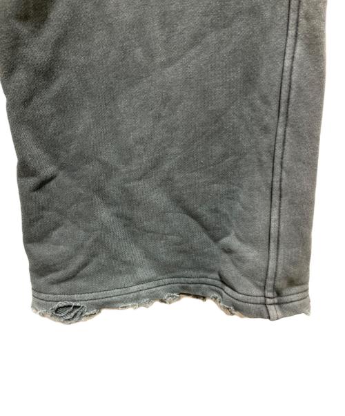 PERVERZE（パーバーズ）PERVERZE (パーバーズ) DISTRESS Regular Sweatpants グレー サイズ:Ｍの古着・服飾アイテム