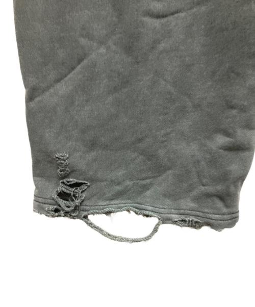 PERVERZE（パーバーズ）PERVERZE (パーバーズ) DISTRESS Regular Sweatpants グレー サイズ:Ｍの古着・服飾アイテム