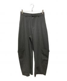 STUDIOUS（ステュディオス）の古着「Barrel Leg Cargo Trousers」｜グレー