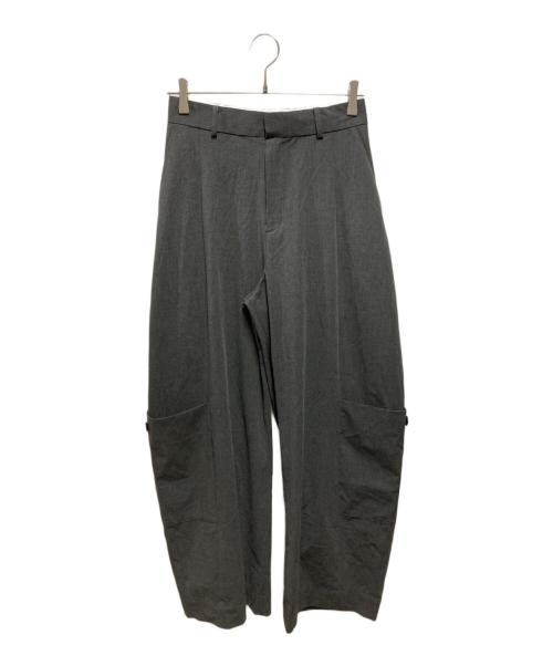 STUDIOUS（ステュディオス）STUDIOUS (ステュディオス) Barrel Leg Cargo Trousers グレー サイズ:2の古着・服飾アイテム