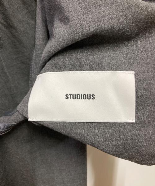 STUDIOUS（ステュディオス）STUDIOUS (ステュディオス) Barrel Leg Cargo Trousers グレー サイズ:2の古着・服飾アイテム