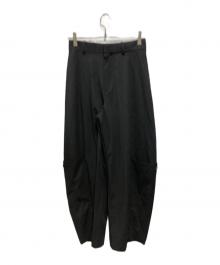 STUDIOUS（ステュディオス）の古着「Barrel Leg Cargo Trousers」｜ブラック