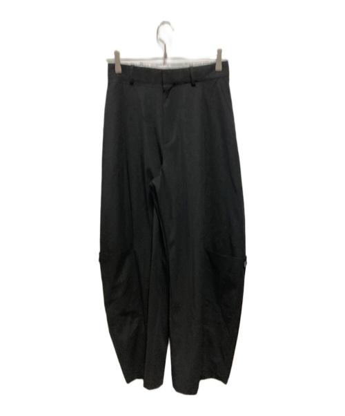 STUDIOUS（ステュディオス）STUDIOUS (ステュディオス) Barrel Leg Cargo Trousers ブラック サイズ:2の古着・服飾アイテム