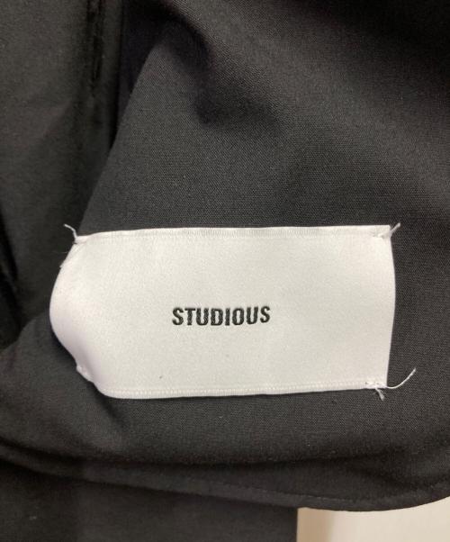 STUDIOUS（ステュディオス）STUDIOUS (ステュディオス) Barrel Leg Cargo Trousers ブラック サイズ:2の古着・服飾アイテム