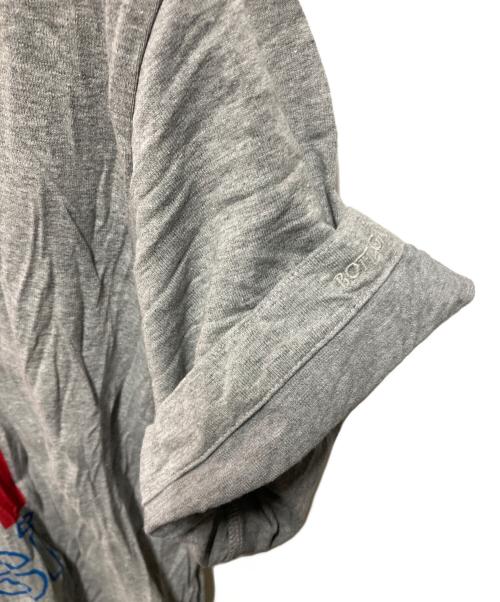 BOTTEGA VENETA（ボッテガベネタ）BOTTEGA VENETA (ボッテガベネタ) 26SS クラッシュコットン si-siプリント Tシャツ グレー サイズ:Sの古着・服飾アイテム