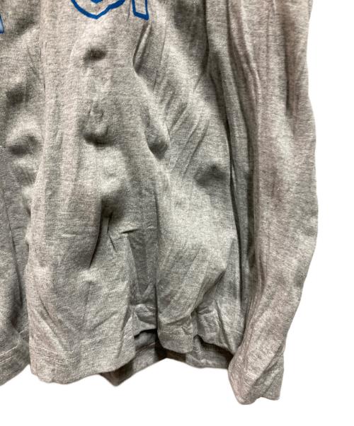 BOTTEGA VENETA（ボッテガベネタ）BOTTEGA VENETA (ボッテガベネタ) 26SS クラッシュコットン si-siプリント Tシャツ グレー サイズ:Sの古着・服飾アイテム
