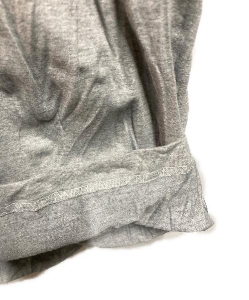 BOTTEGA VENETA（ボッテガベネタ）BOTTEGA VENETA (ボッテガベネタ) 26SS クラッシュコットン si-siプリント Tシャツ グレー サイズ:Sの古着・服飾アイテム