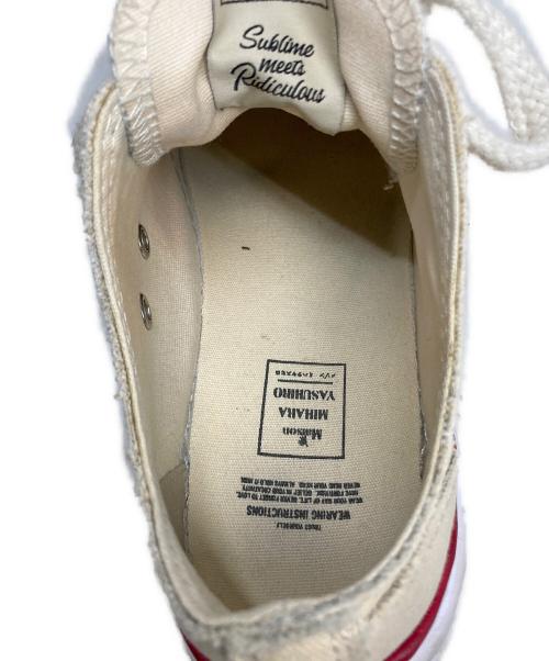 Maison MIHARA YASUHIRO（メゾン ミハラ ヤスヒロ）Maison MIHARA YASUHIRO (メゾン ミハラ ヤスヒロ) PETERSON LOW/CANVAS アイボリー サイズ:40の古着・服飾アイテム