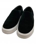 AOUREアウール）の古着「DEVICE1 SLIPON SNEAKER」｜ブラック