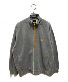 stussy（ステューシー）の古着「90sヘッドフォンロゴスウェットジャケット」｜グレー