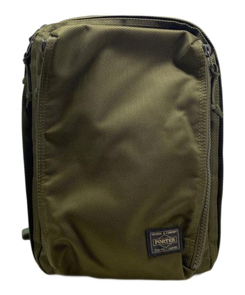 PORTER（ポーター）PORTER (ポーター) UNIT  SLING SHOULDER BAG グリーンの古着・服飾アイテム