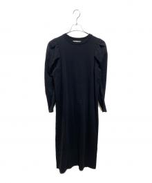 Oblada（オブラダ）の古着「【洗える】SHIRRING DRESS」｜ブラック