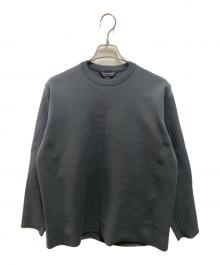 DESCENTE ALLTERRAIN（デザイント オルテライン）の古着「FUSIONKNIT CREWNECK」｜グレー