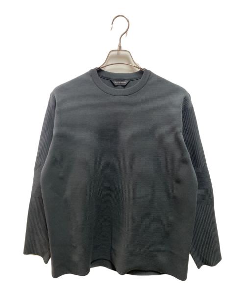 DESCENTE ALLTERRAIN（デザイント オルテライン）DESCENTE ALLTERRAIN (デザイント オルテライン) FUSIONKNIT CREWNECK グレー サイズ:サイズ詳細参照の古着・服飾アイテム