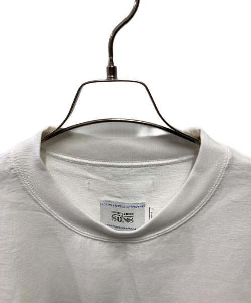 UNITED ARROWS & SONS（ユナイテッドアローズ＆サンズ）UNITED ARROWS & SONS (ユナイテッドアローズ アンド サンズ) DAISUKE OBANA I D/SL TEE ホワイト サイズ:Ｌの古着・服飾アイテム