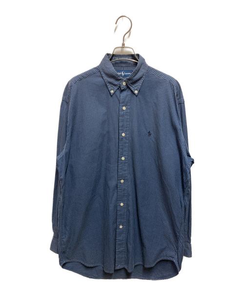 RALPH LAUREN（ラルフローレン）RALPH LAUREN (ラルフローレン) 90's BLAKE SHIRT ネイビー サイズ:Sの古着・服飾アイテム
