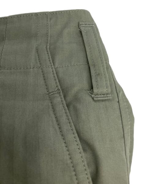 AURALEE（オーラリー）AURALEE (オーラリー) WASHED FINX HERRINGBONE SLACKS グリーン サイズ:3の古着・服飾アイテム