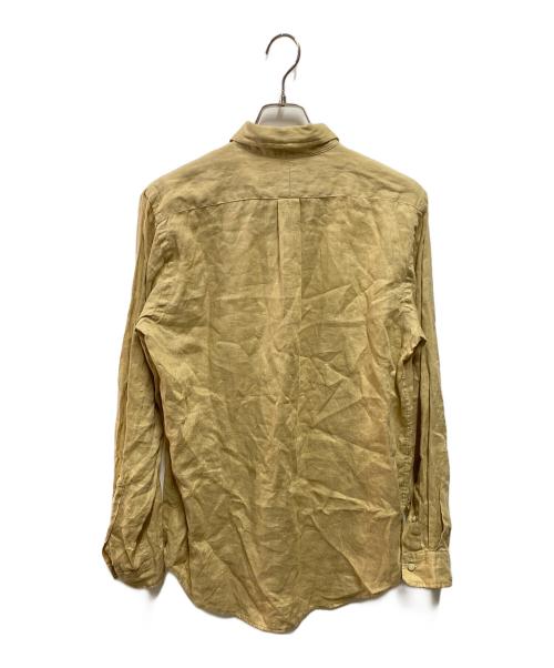 POLO RALPH LAUREN（ポロ・ラルフローレン）POLO RALPH LAUREN (ポロ・ラルフローレン) リネンシャツ ベージュ サイズ:Sの古着・服飾アイテム
