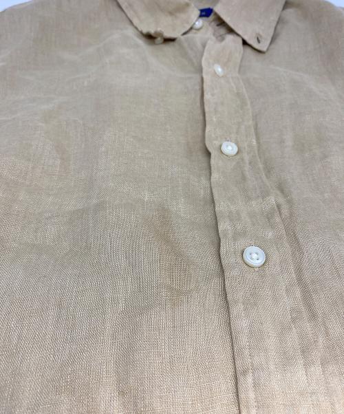 POLO RALPH LAUREN（ポロ・ラルフローレン）POLO RALPH LAUREN (ポロ・ラルフローレン) リネンシャツ ベージュ サイズ:Sの古着・服飾アイテム
