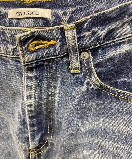 Whim Gazette（ウィムガゼット）Whim Gazette (ウィムガゼット) デニムスリットスカート インディゴ サイズ:38の古着・服飾アイテム