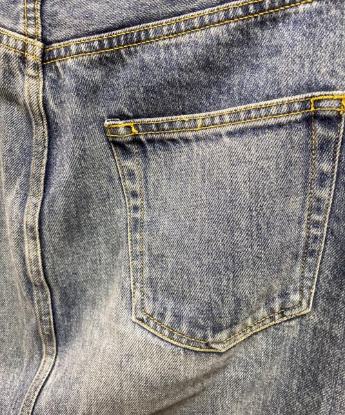 Whim Gazette（ウィムガゼット）Whim Gazette (ウィムガゼット) デニムスリットスカート インディゴ サイズ:38の古着・服飾アイテム