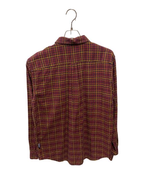 Patagonia（パタゴニア）Patagonia (パタゴニア) L/S Pima Cotton Shirt レッド サイズ:Ｍの古着・服飾アイテム