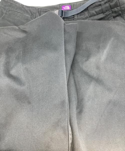 THE NORTHFACE PURPLELABEL（ザ・ノースフェイス パープルレーベル）THE NORTHFACE PURPLELABEL (ザ・ノースフェイス パープルレーベル) Chino Wide Straight Field Pants ブラック サイズ:32の古着・服飾アイテム